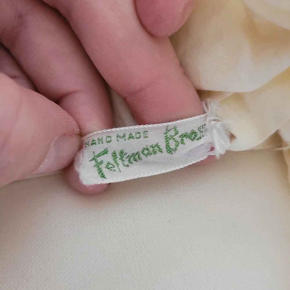 Vintage‎ Martha Nelson Doll Matching Hair Pin Feltman Bros Dress Collectors Girl